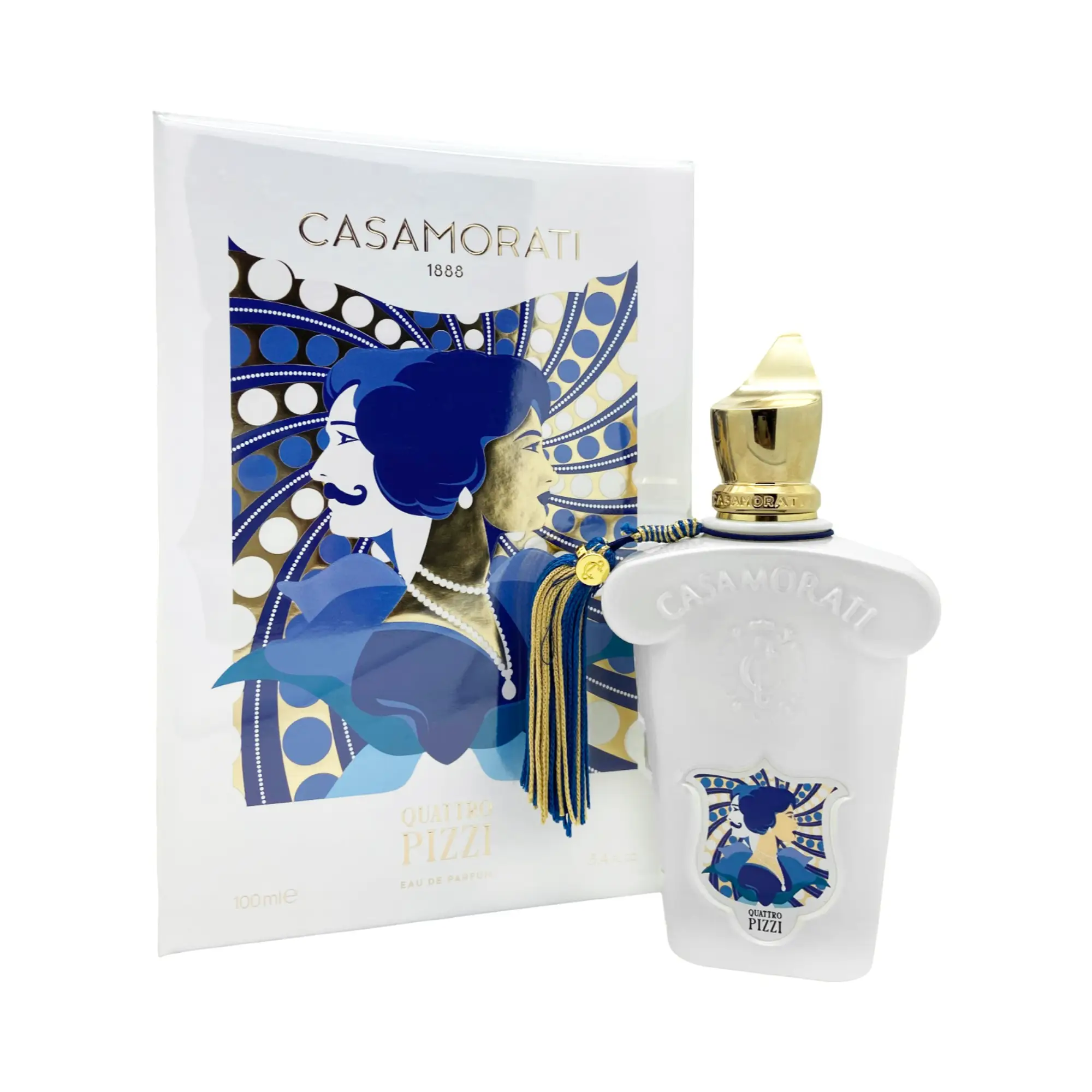 ادو پرفیوم مردانه و زنانه زرژوف مدل Quattro Pizzi حجم 100ml