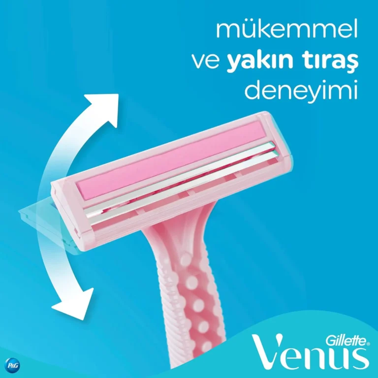 خودتراش ژیلت مدل Simply Venus دو لبه بسته 5 عددی