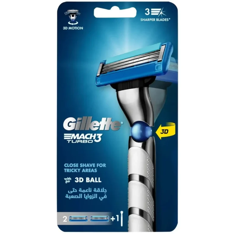 خودتراش ژیلت مدل MACH3 Turbo دو یدک