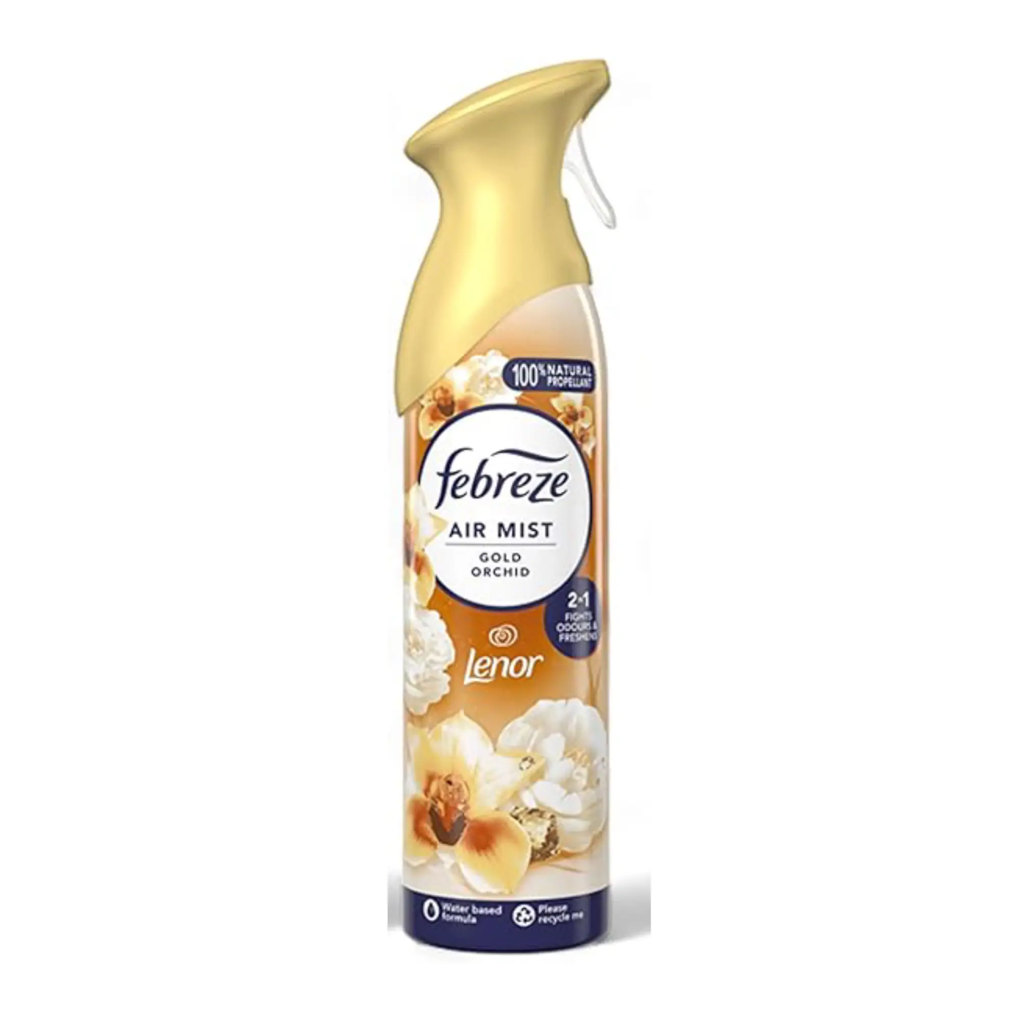 اسپری خوشبو کننده هوا فبرز مدل Gold Orchid حجم 185ml اسپری خوشبو کننده هوا فبرز مدل Gold Orchid حجم 185ml