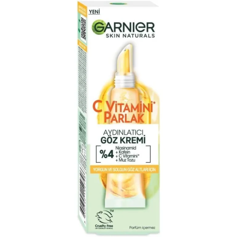 کرم دور چشم گارنیه مدل VITAMIN C BRIGHT حجم 15 ml