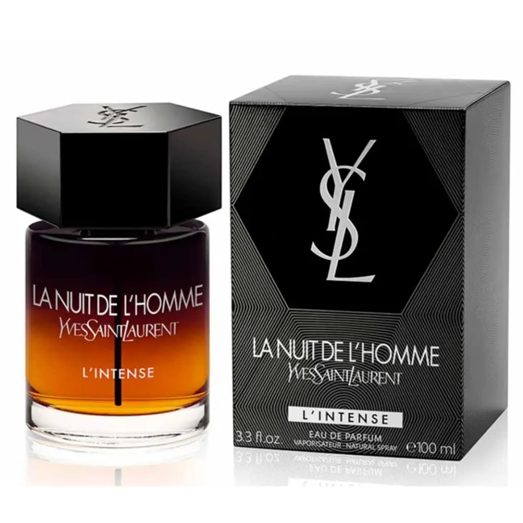 ادو پرفیوم مردانه ایو سن لورن مدل La Nuit de L Homme L Intense حجم 100ml