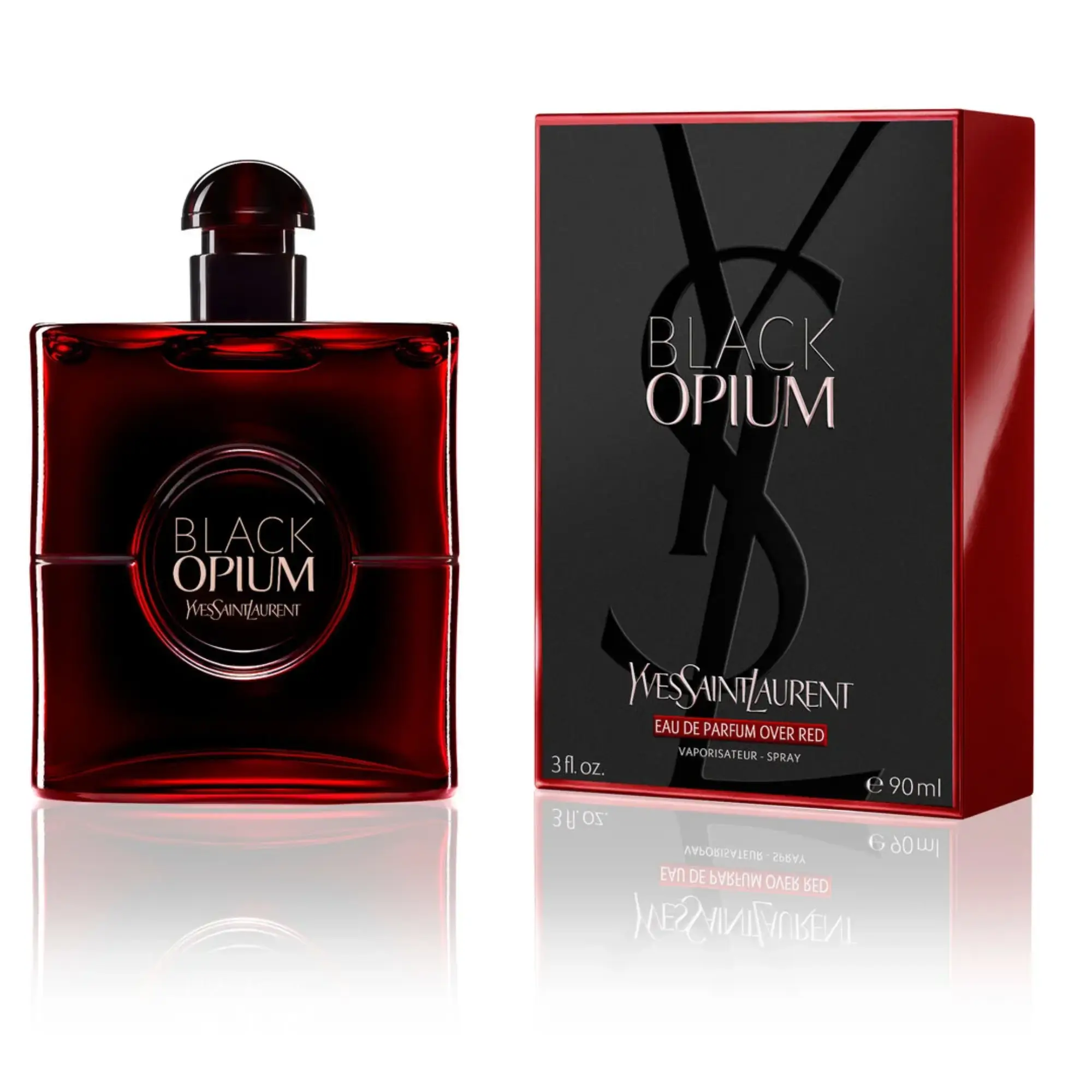 ادو پرفیوم زنانه ایو سن لورن مدل Black Opium Over Red حجم 90ml