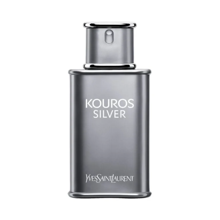 ادو تویلت مردانه ایو سن لورن مدل Kouros Silver حجم 100ml