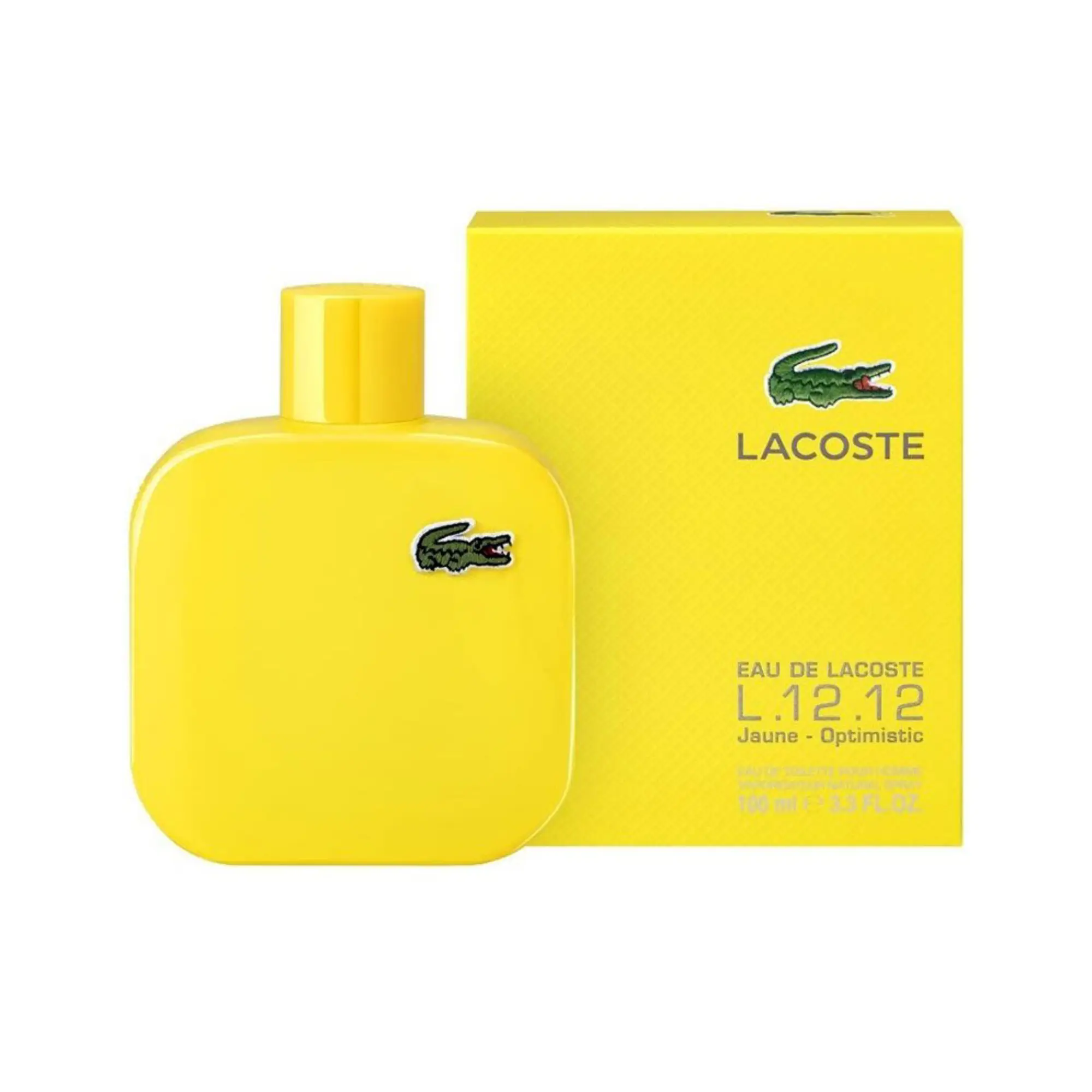 ادو تویلت مردانه لاگوست مدل L.12.12 Jaune حجم 100ml