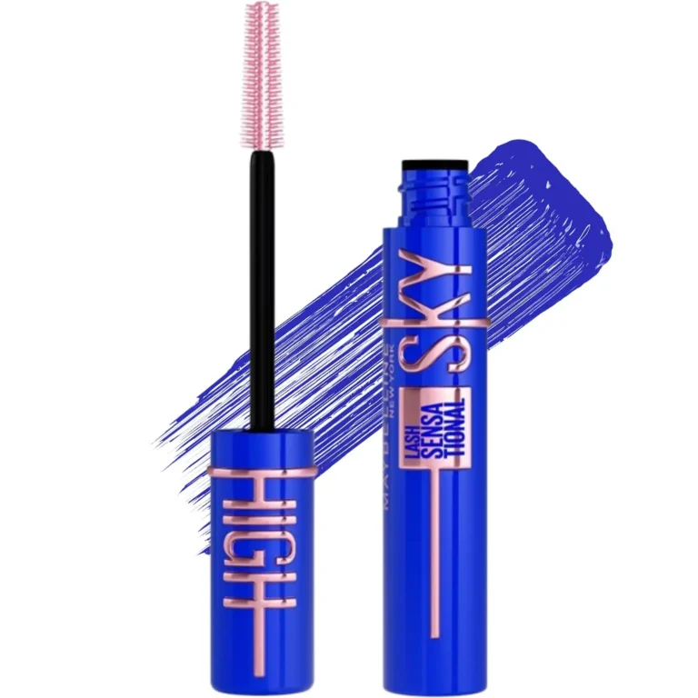 ریمل مژه میبلین مدل Sky High رنگ BLUE MIST