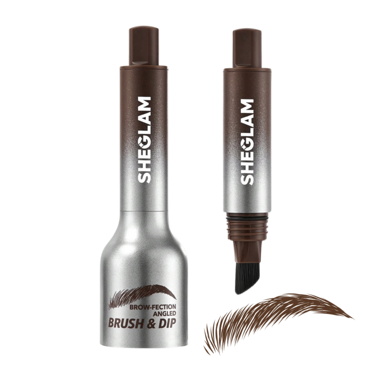 سایه ابرو شیگلم مدل Brush & Dip رنگ Chocolate