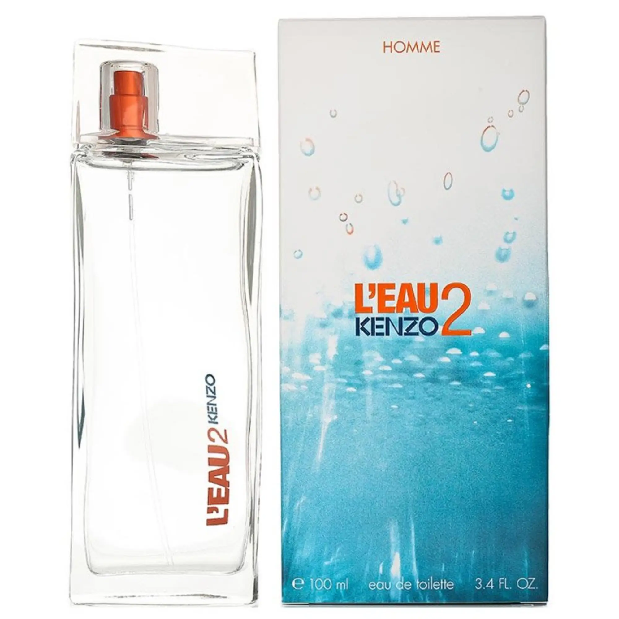 ادو تویلت مردانه کنزو مدل L’Eau 2 حجم 100ml