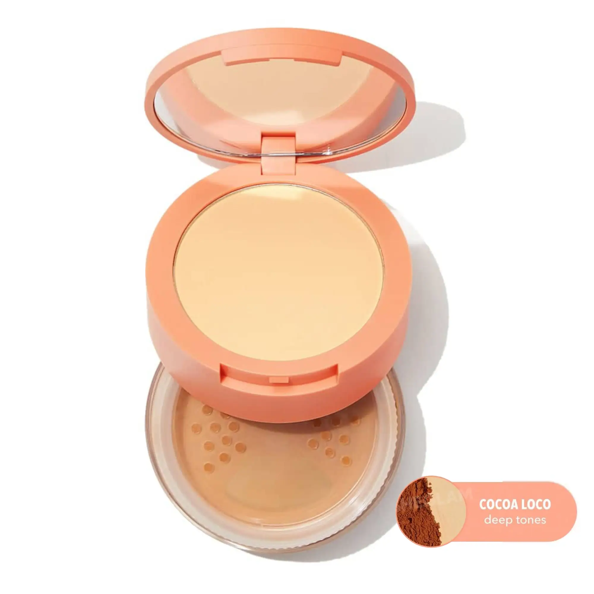 پودر فیکس شیگلم مدل Insta-Ready Duo رنگ Cocoa Loco پودر فیکس شیگلم مدل Insta-Ready Duo رنگ Cocoa Loco