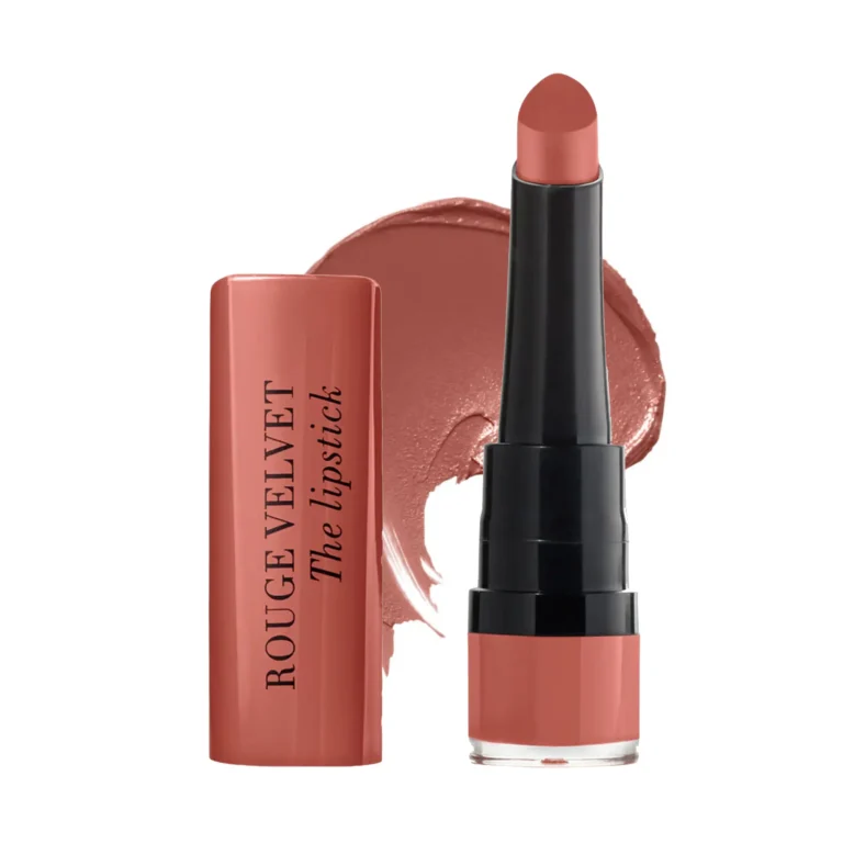 رژ لب جامد بورژوآ مدل Rouge Velvet رنگ HONEY NOUGAT شماره 46