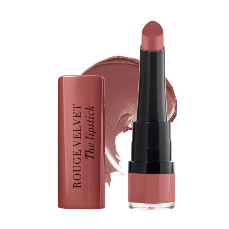 رژ لب جامد بورژوآ مدل Rouge Velvet رنگ MACA'ROSE شماره 49