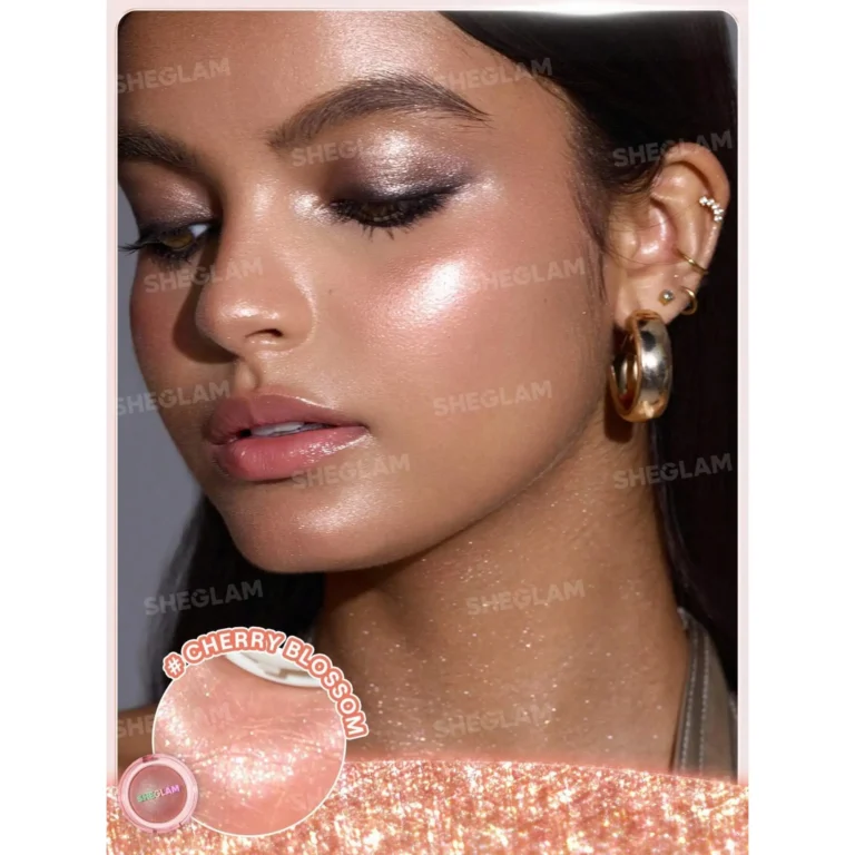 هایلایتر شیگلم مدل Glowchi Bouncy رنگ Cherry Blossom