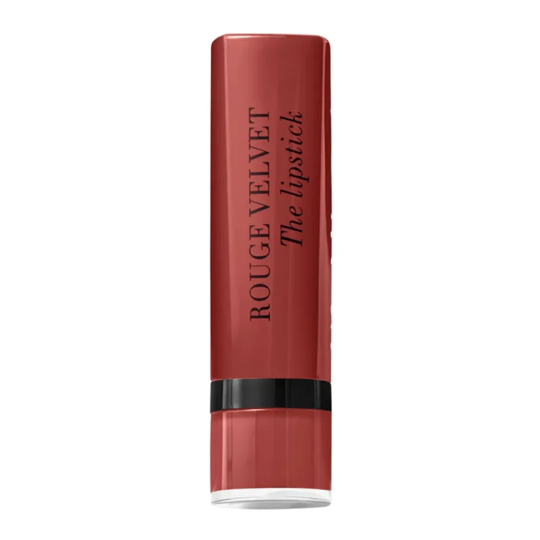 رژ لب جامد بورژوآ مدل Rouge Velvet رنگ ROUGE TATIN شماره 50