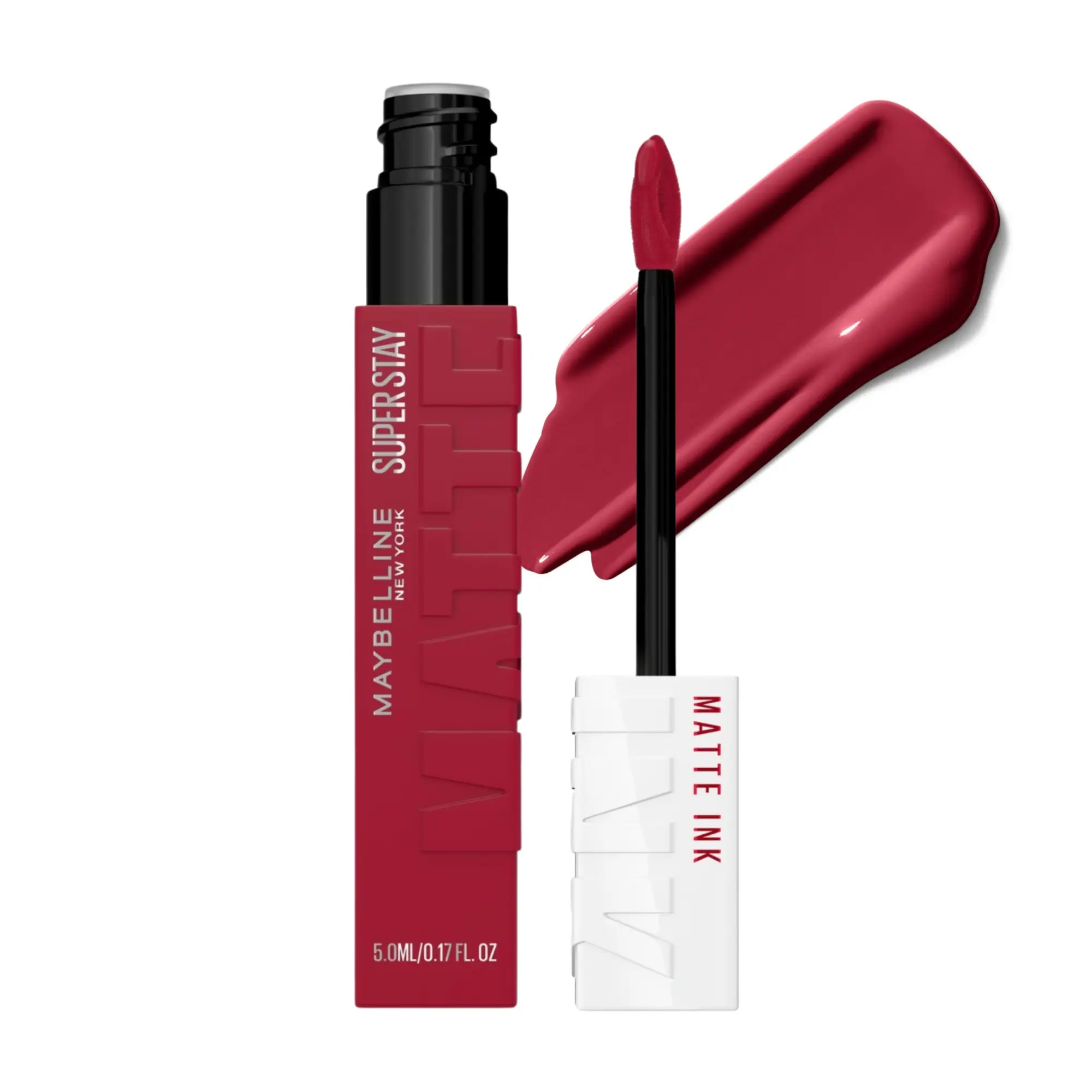 رژ لب مایع میبلین مدل Super Stay Matte Ink رنگ Ruler شماره 80 رژ لب مایع میبلین مدل Super Stay Matte Ink رنگ Ruler شماره 80