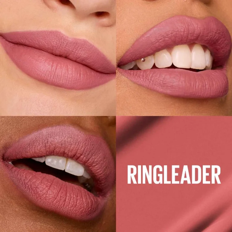 رژ لب مایع میبلین مدل Super Stay Matte Ink رنگ Ringleader شماره 175