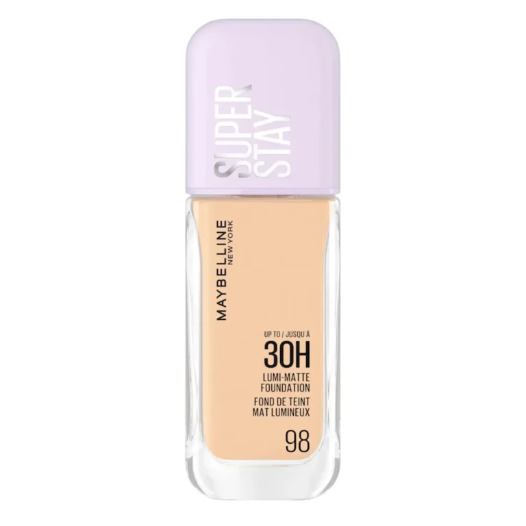 کرم پودر میبلین مدل Super Stay Lumi Matte شماره 98