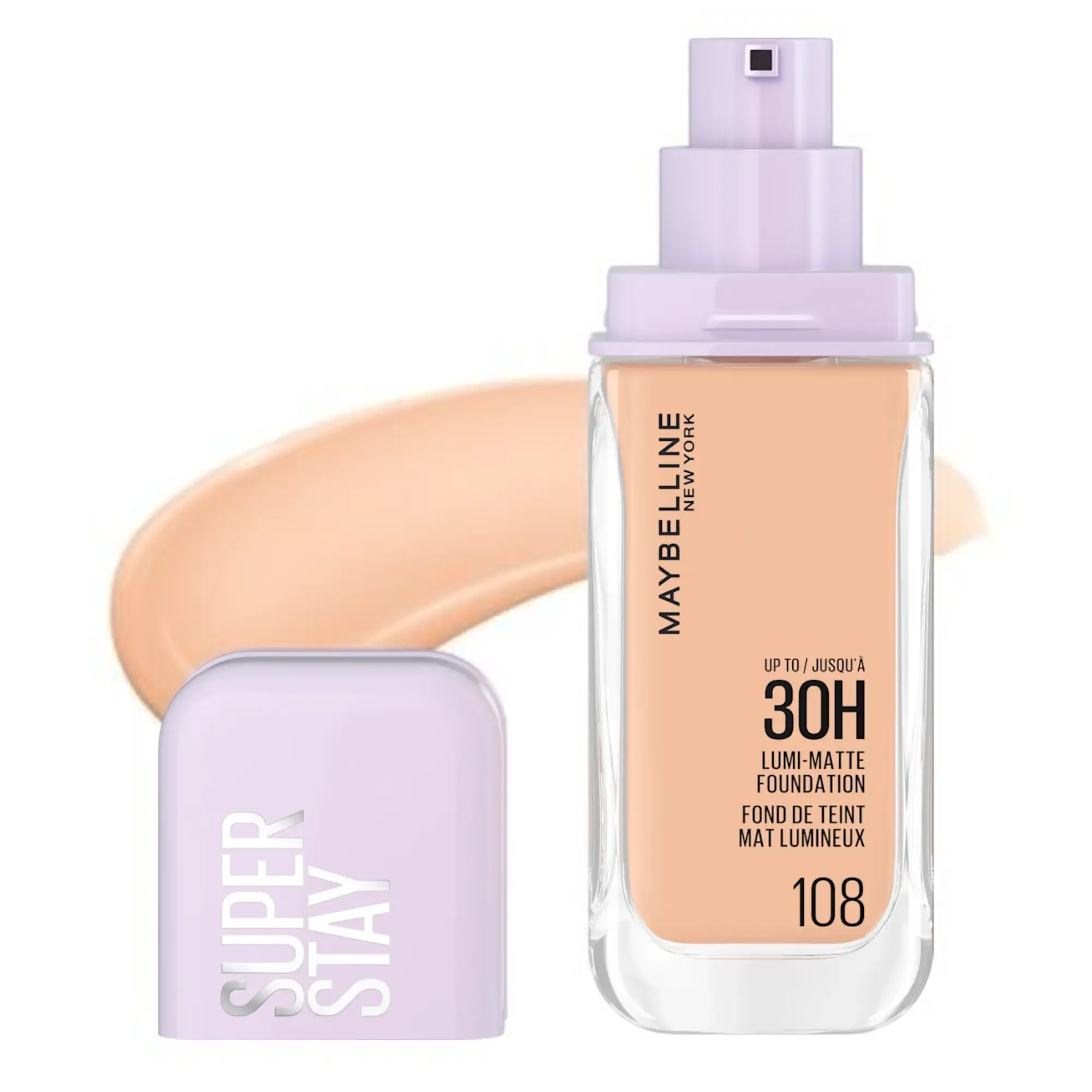 کرم پودر میبلین مدل Super Stay Lumi Matte شماره 108 کرم پودر میبلین مدل Super Stay Lumi Matte شماره 108