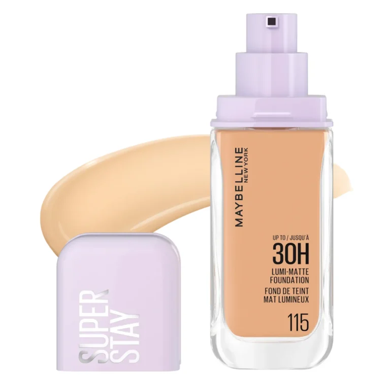 کرم پودر میبلین مدل Super Stay Lumi Matte شماره 115