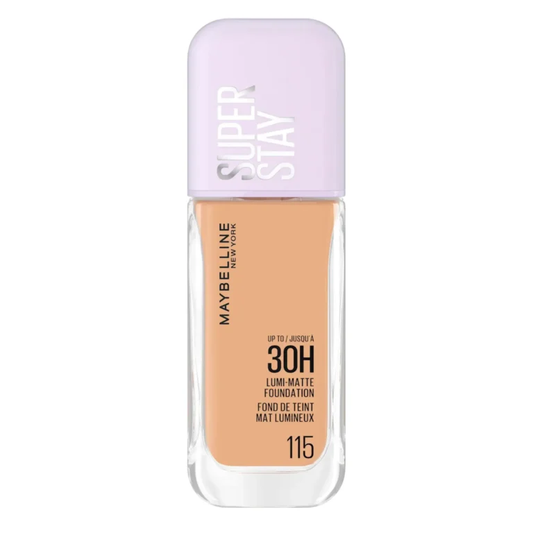کرم پودر میبلین مدل Super Stay Lumi Matte شماره 115