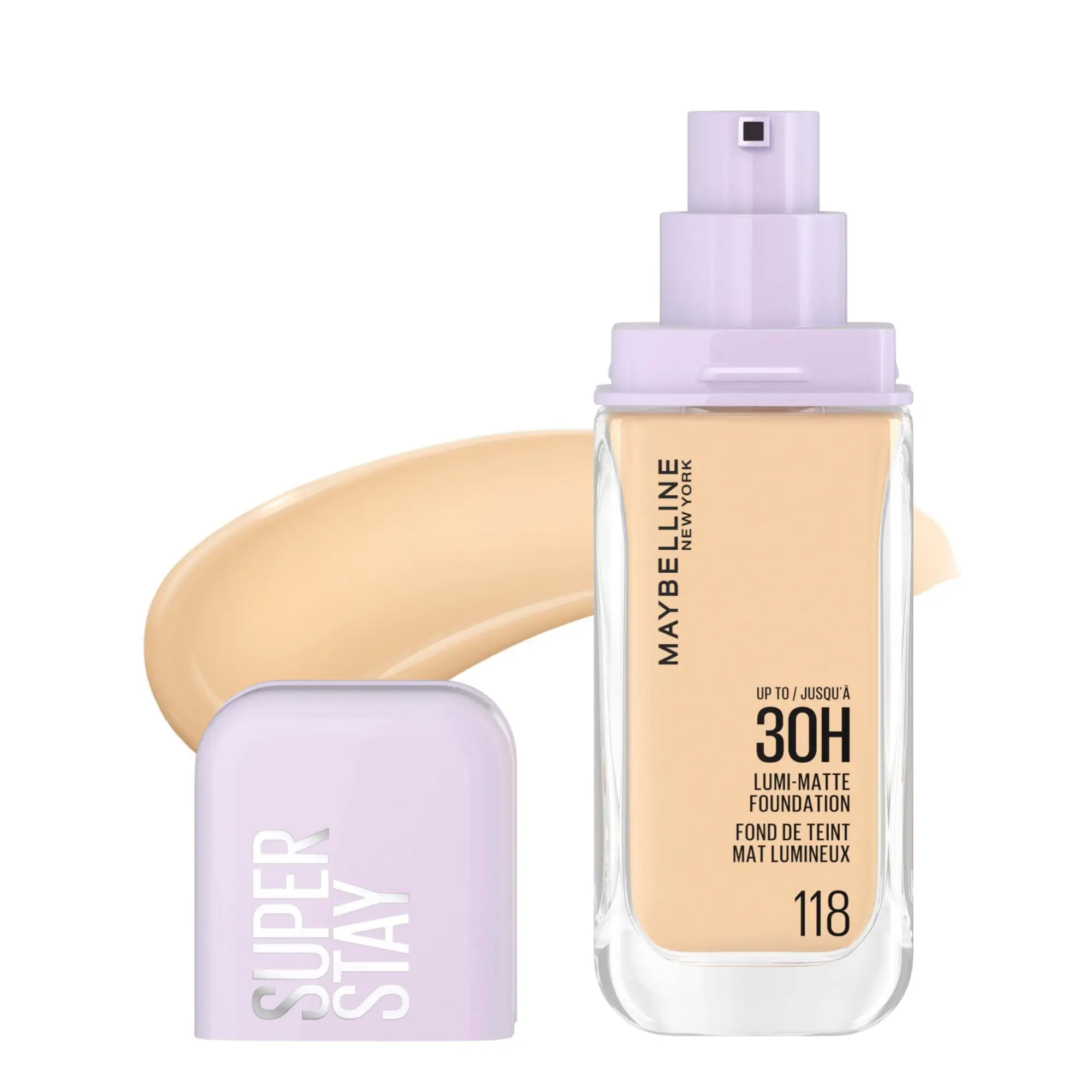 کرم پودر میبلین مدل Super Stay Lumi Matte شماره 118 کرم پودر میبلین مدل Super Stay Lumi Matte شماره 118