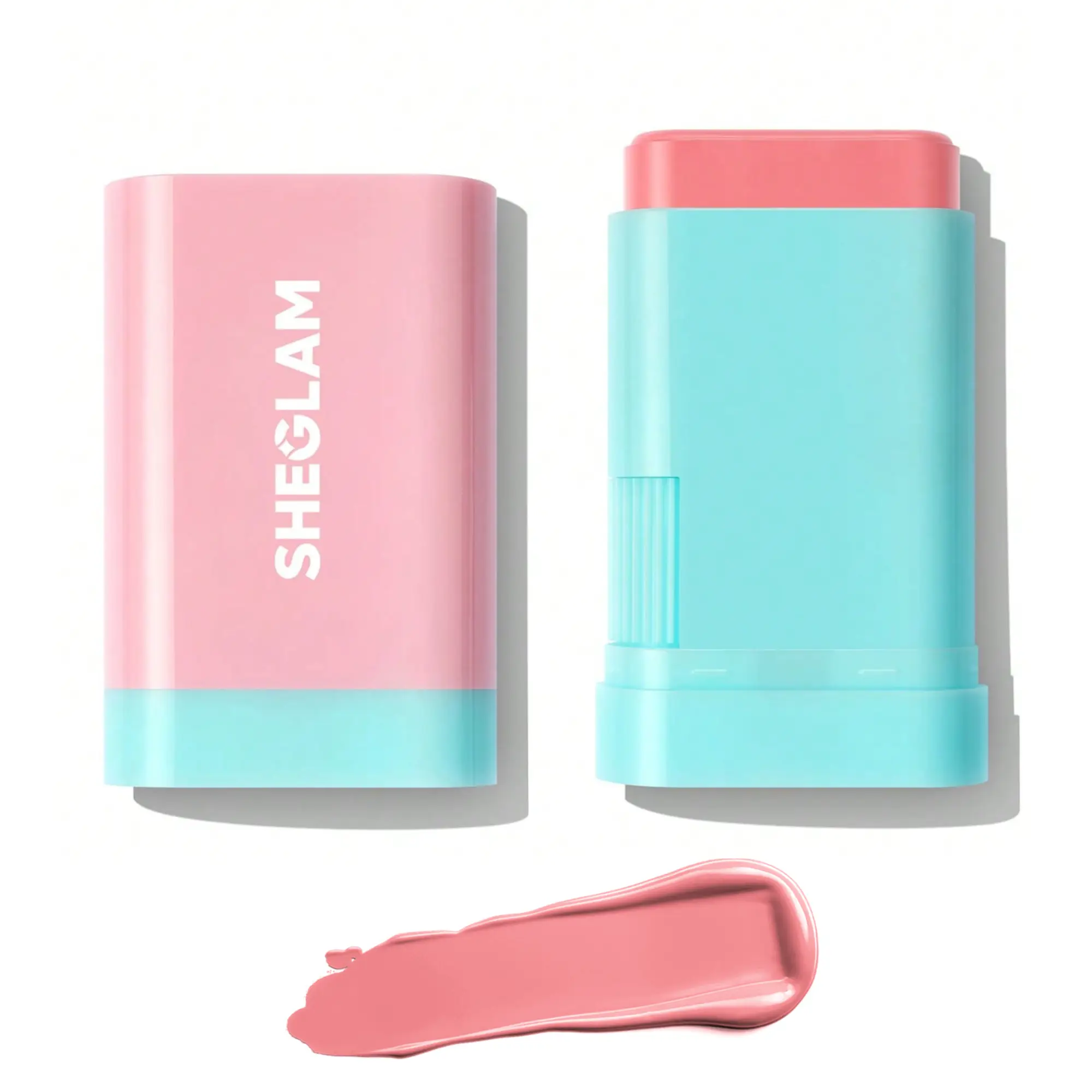 رژ گونه استیکی شیگلم مدل Glass Glow Blush Stick رنگ Pink Lemonade