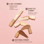 استیک آرایش صورت شیگلم مدل Multi Glam Face Pen رنگ Deep