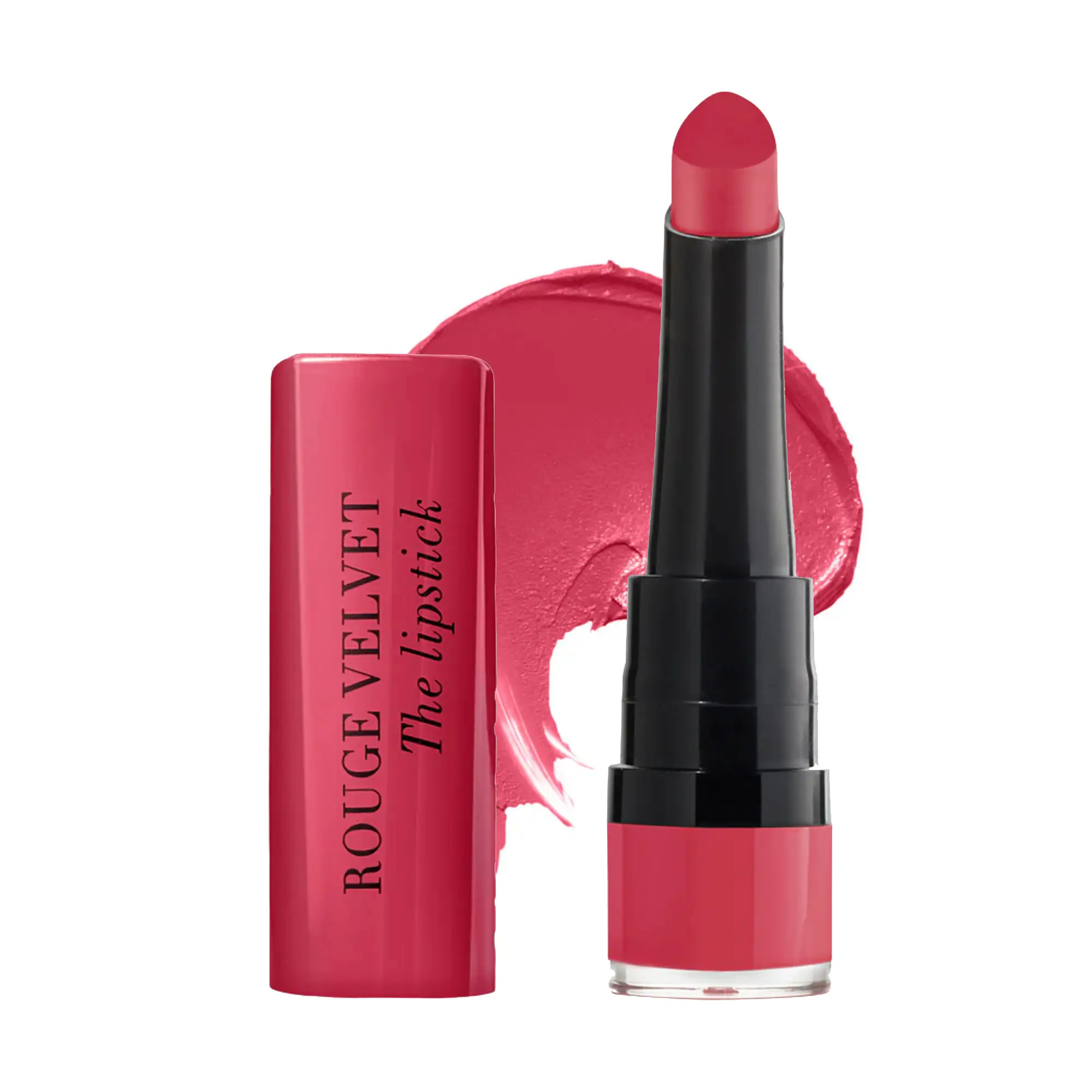 رژ لب جامد بورژوآ مدل Rouge Velvet رنگ Hip Hip Pink شماره 04 رژ لب جامد بورژوآ مدل Rouge Velvet رنگ Hip Hip Pink شماره 04