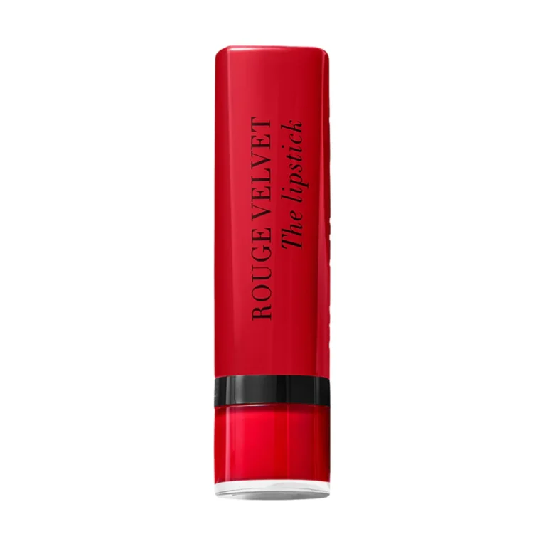 رژ لب جامد بورژوآ مدل Rouge Velvet رنگ Rubis cute شماره 08