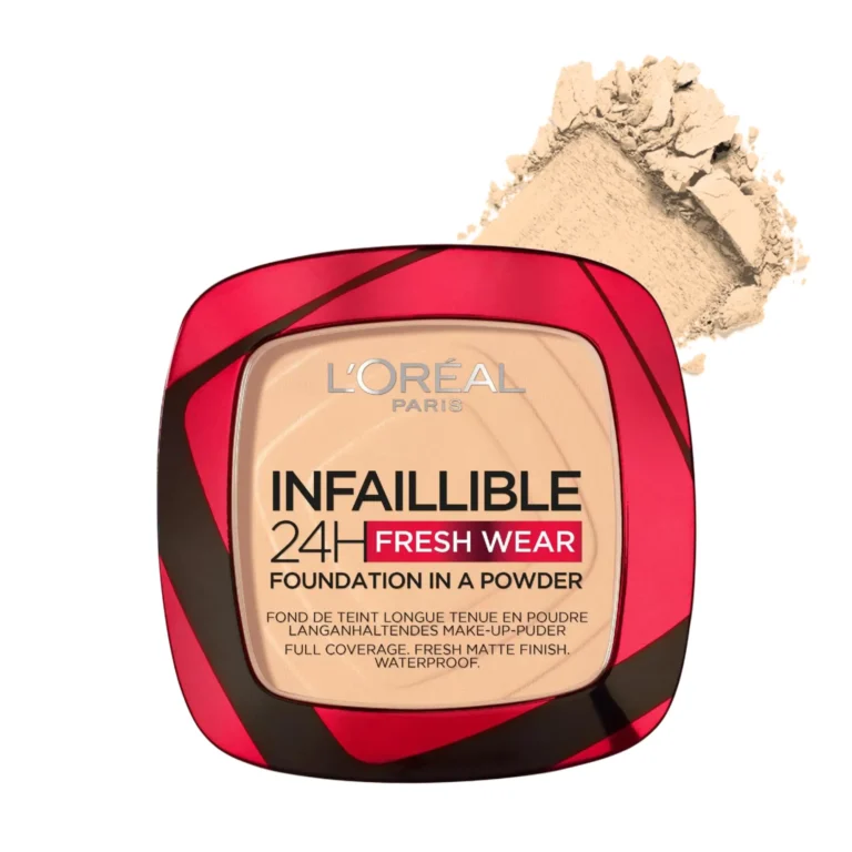 پنکیک لورآل مدل 24H Fresh Wear رنگ Cashmere شماره 40