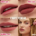 تینت لب و گونه میبلین مدل Super Stay Teddy Tint رنگ Coquettish شماره 30