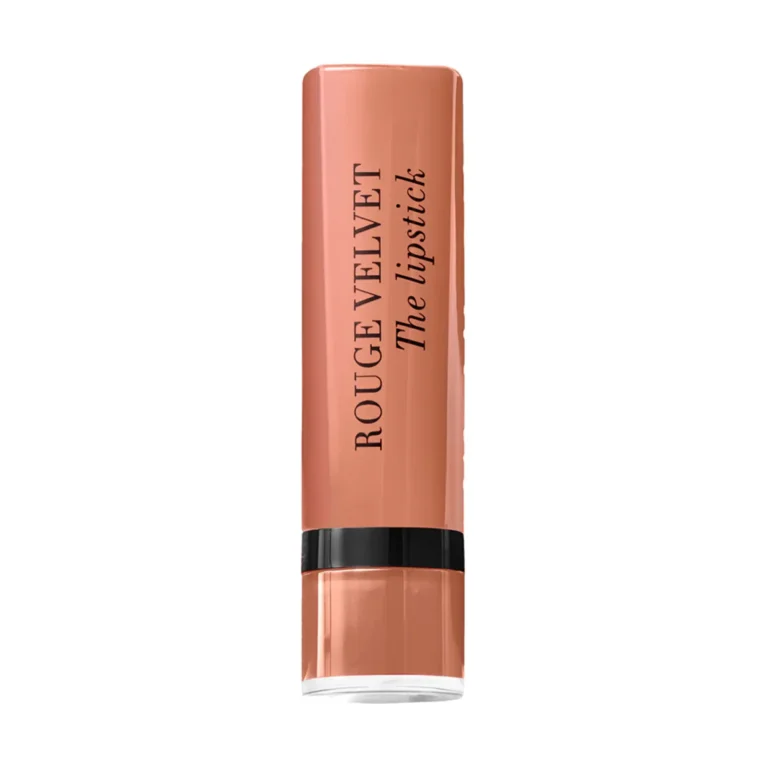 رژ لب جامد بورژوآ مدل Rouge Velvet رنگ Hey Nude شماره 01