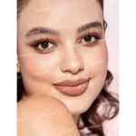 رژ لب مدادی و مداد لب دوسر شیگلم مدل Glam101 رنگ Soft Chai