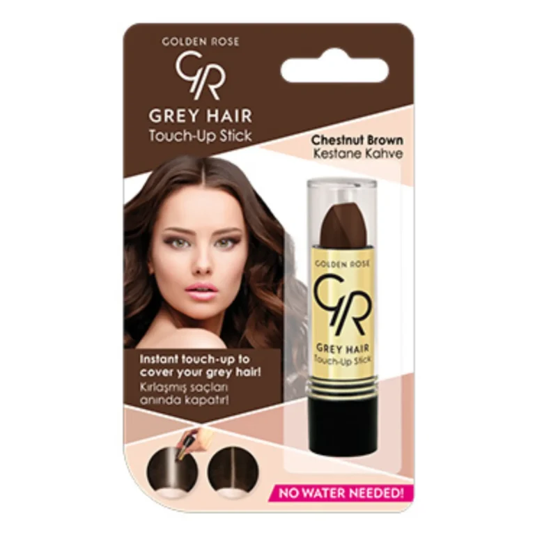 رژ مو گلدن رز مدل Touch-Up Stick رنگ Chestnut Brown شماره 07