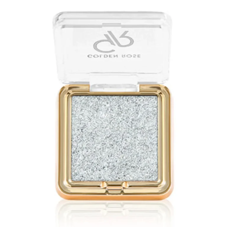 سایه چشم گلیتری گلدن رز مدل Glitter Glow شماره 01 رنگ Diamond
