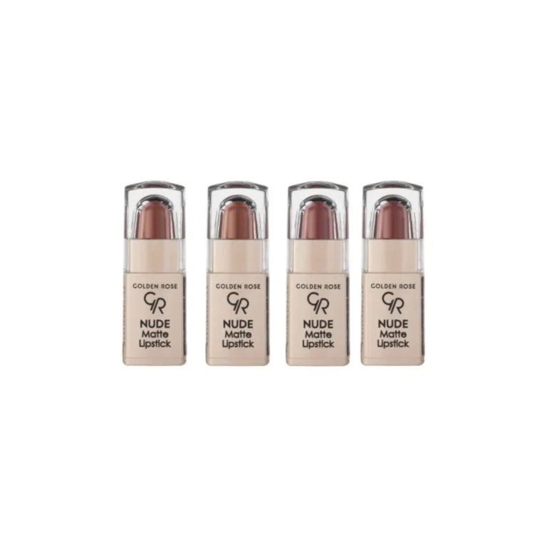 ست رژ لب جامد گلدن رز مدل Nude Look مجموعه 4 عددی