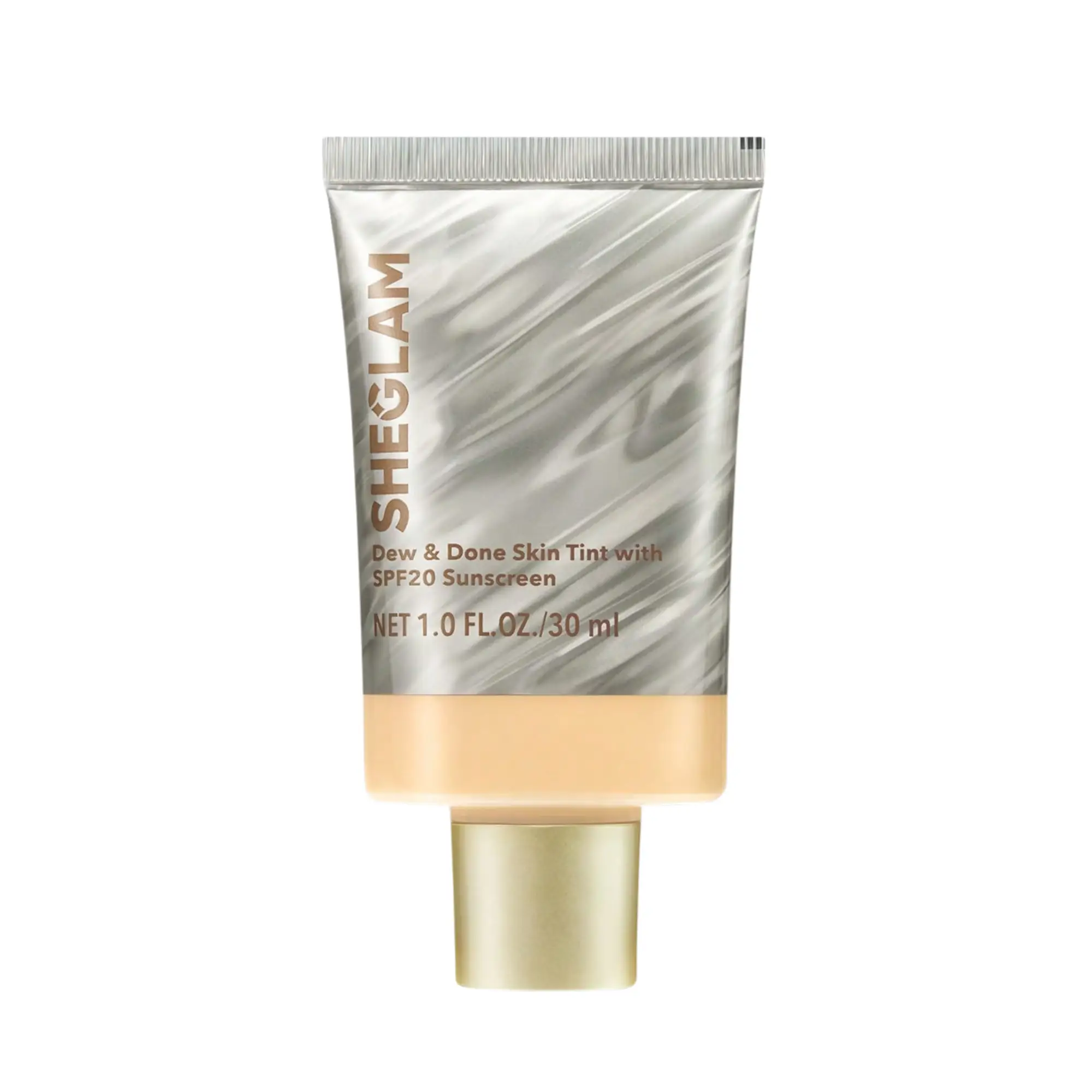 ضد آفتاب کرم پودری شیگلم مدل Dew & Done Skin Tint SPF25 رنگ Buttercream
