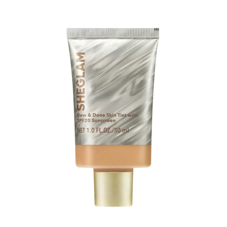 ضد آفتاب کرم پودری شیگلم مدل Dew & Done Skin Tint SPF25 رنگ Sand
