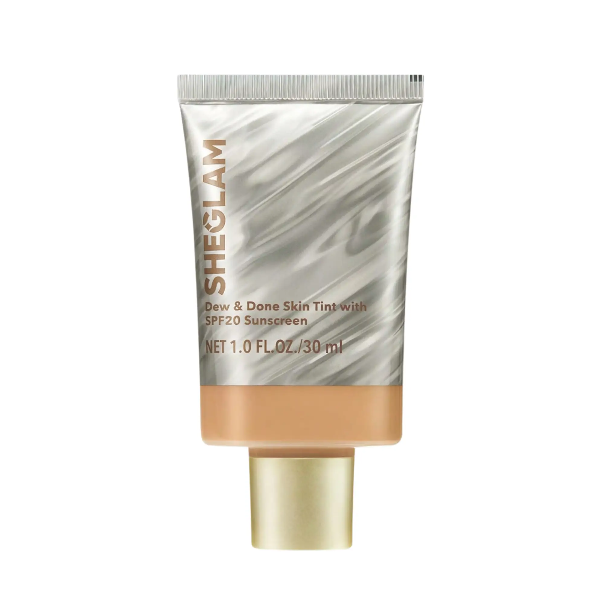 ضد آفتاب کرم پودری شیگلم مدل Dew & Done Skin Tint SPF25 رنگ Sand
