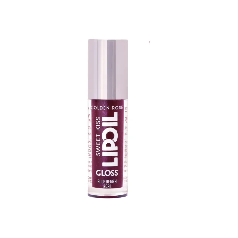 لیپ گلاس و روغن لب گلدن رز مدل Sweet Kiss رنگ Blueberry Acai شماره 07
