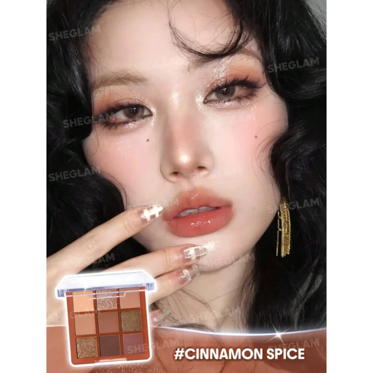 پالت سایه شیگلم مدل Just Blushed رنگ Cinnamon Spice