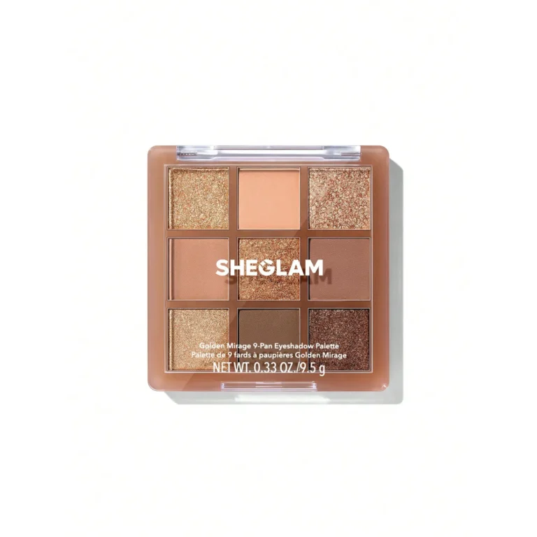 پالت سایه شیگلم مدل Just Blushed رنگ Golden Mirage