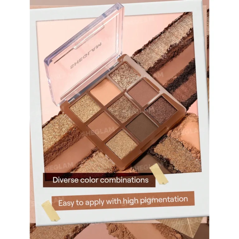 پالت سایه شیگلم مدل Just Blushed رنگ Golden Mirage
