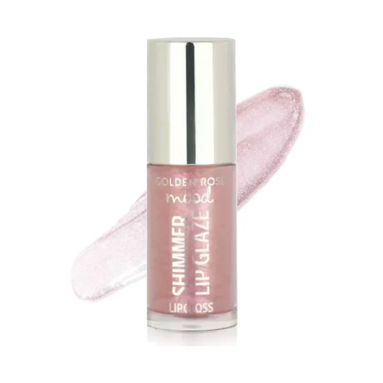 برق لب گلدن رز مدل Shimmer lip glaze رنگ Bubble Pink شماره 251