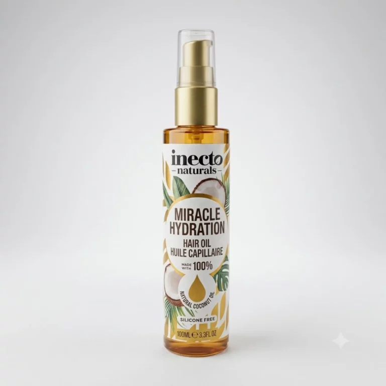 روغن مو اینکتو مدل Miracle Hydration رایحه نارگیل حجم 100ml