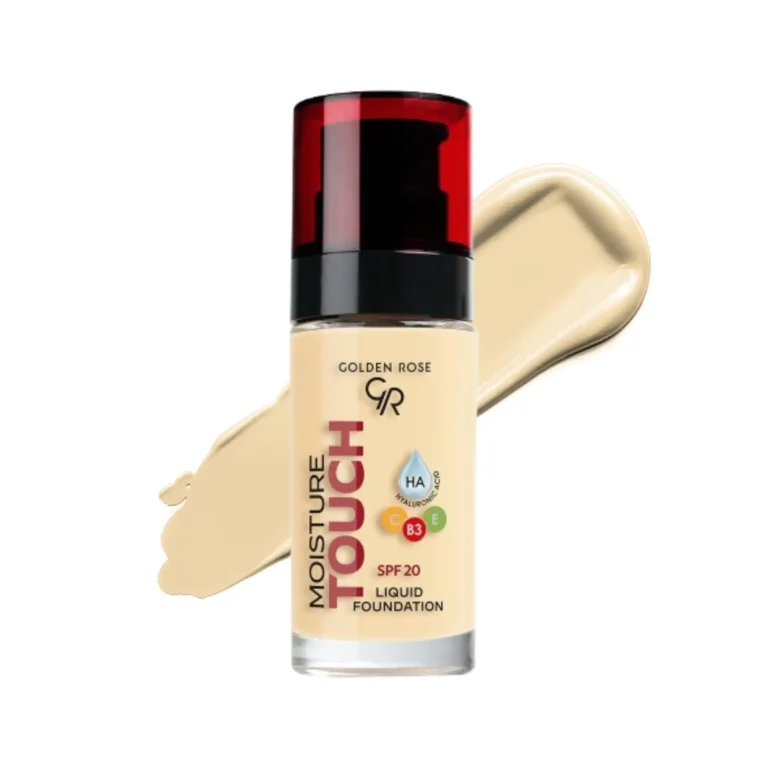 کرم پودر گلدن رز مدل Moisture Touch شماره 101