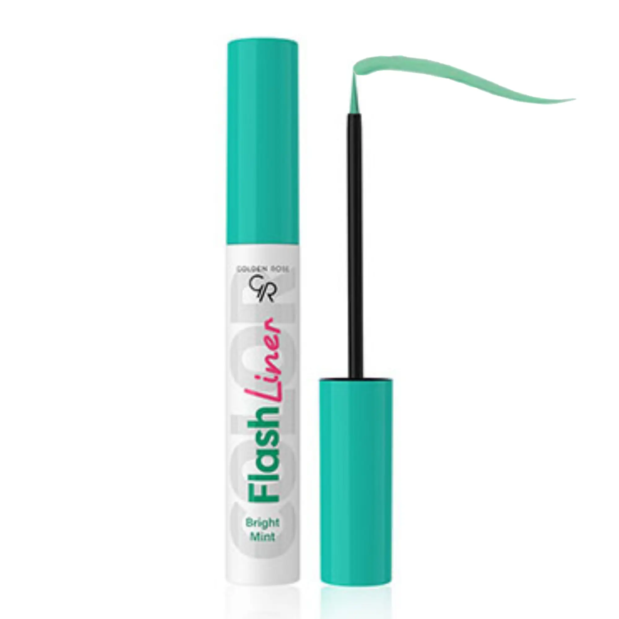 خط چشم گلدن رز مدل Flash Liner رنگ Bright Mint شماره 101