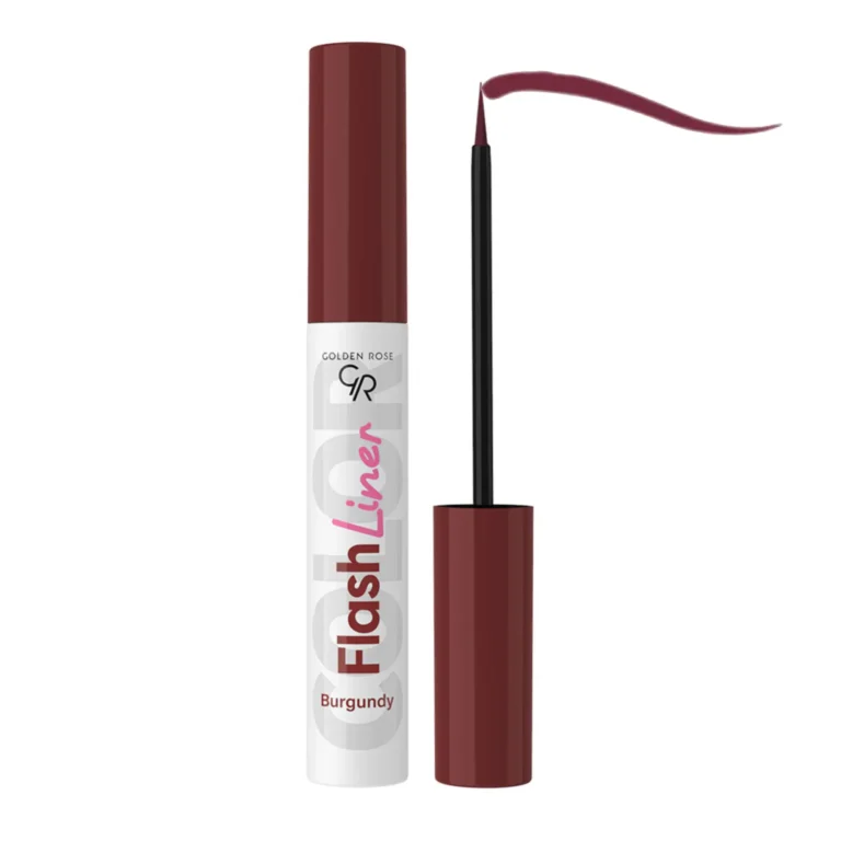 خط چشم گلدن رز مدل Flash Liner رنگ Burgundy شماره 110
