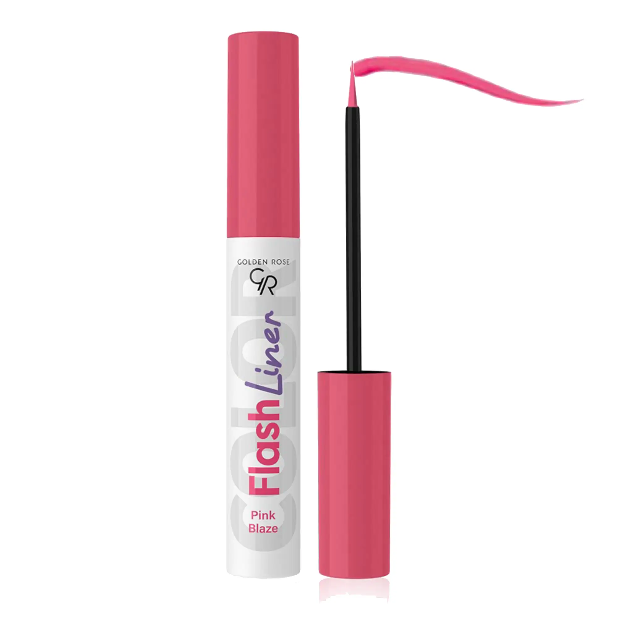 خط چشم گلدن رز مدل Flash Liner رنگ Pink Blaze شماره 105