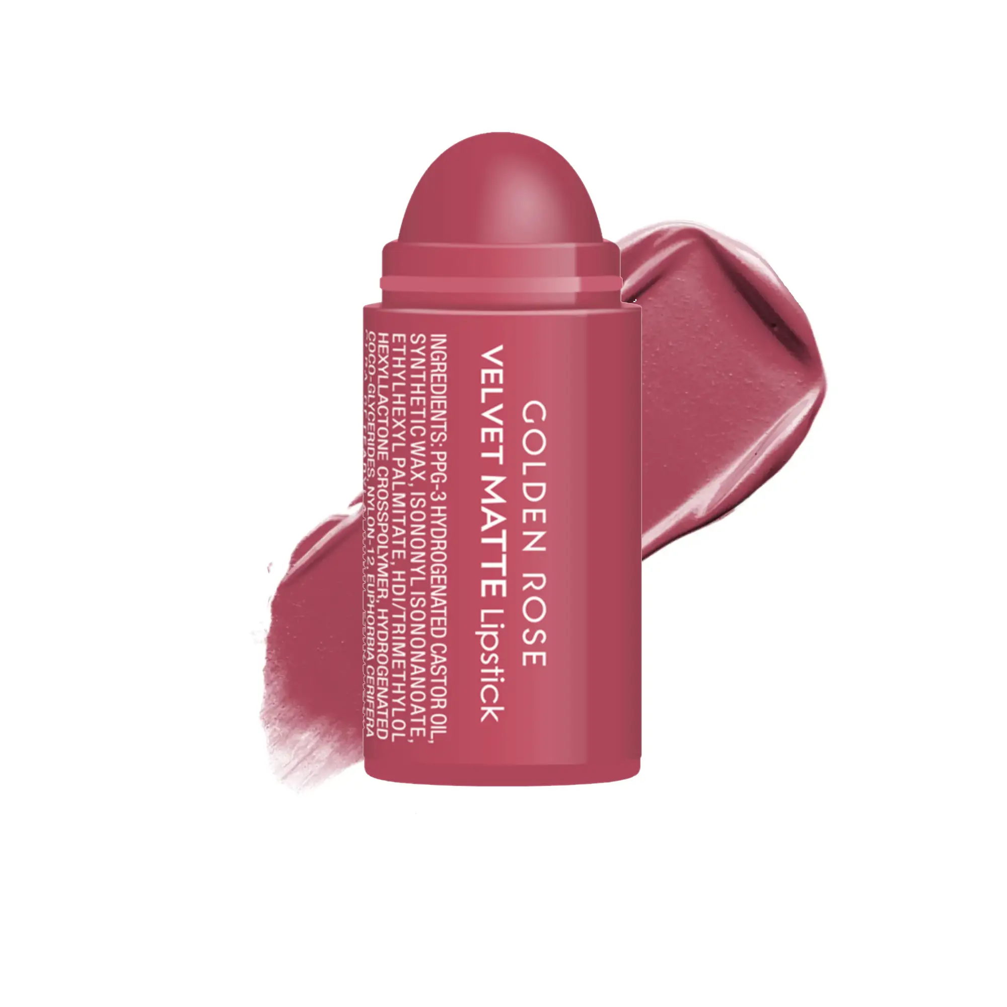 رژ لب جامد گلدن رز مدل Velvet Matte شماره 12 سایز مینی رژ لب جامد گلدن رز مدل Velvet Matte شماره 12 سایز مینی - Image 1