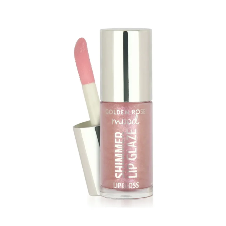 برق لب گلدن رز مدل Shimmer lip glaze رنگ Bubble Pink شماره 251